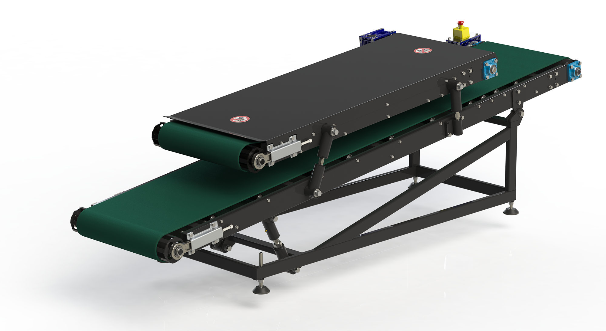 Конвейер выравнивающий для грунтов БЗ-В