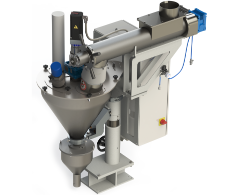Объемный шнековый наполнитель Бестром-1400.1
