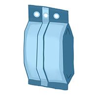 Pillow for 3 fingers